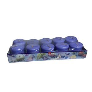 Fruit Scented Votive Candles Peaberry 10-Pack Presidents Choice NEW